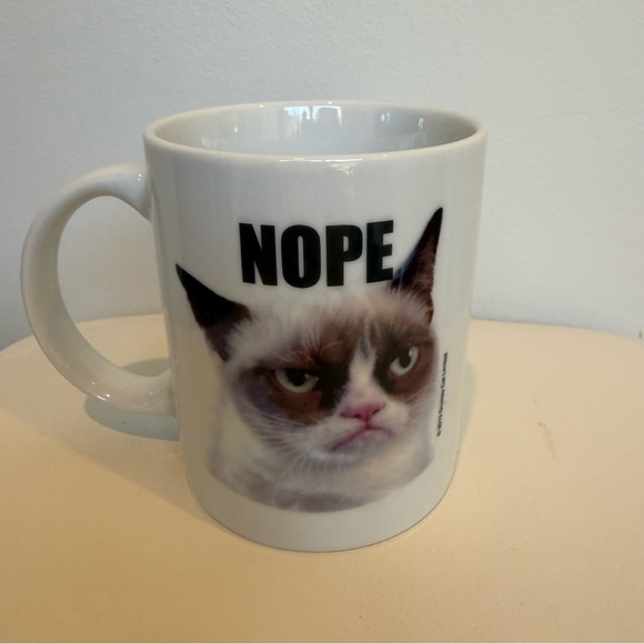 GANZ Other - Grumpy Cat 'Nope' White Mug